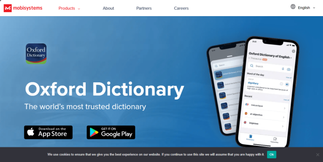 App học tiếng anh Oxford Dictionary