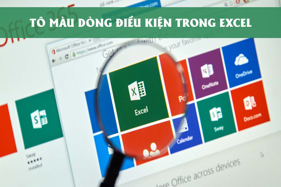 Cách đổi màu ô Excel theo điều kiện