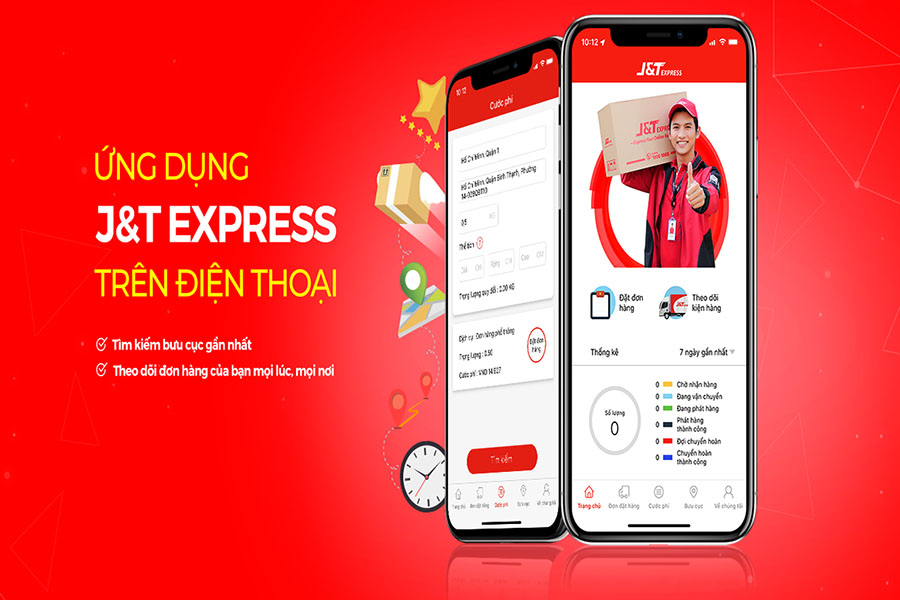 App giao hàng J&T Express