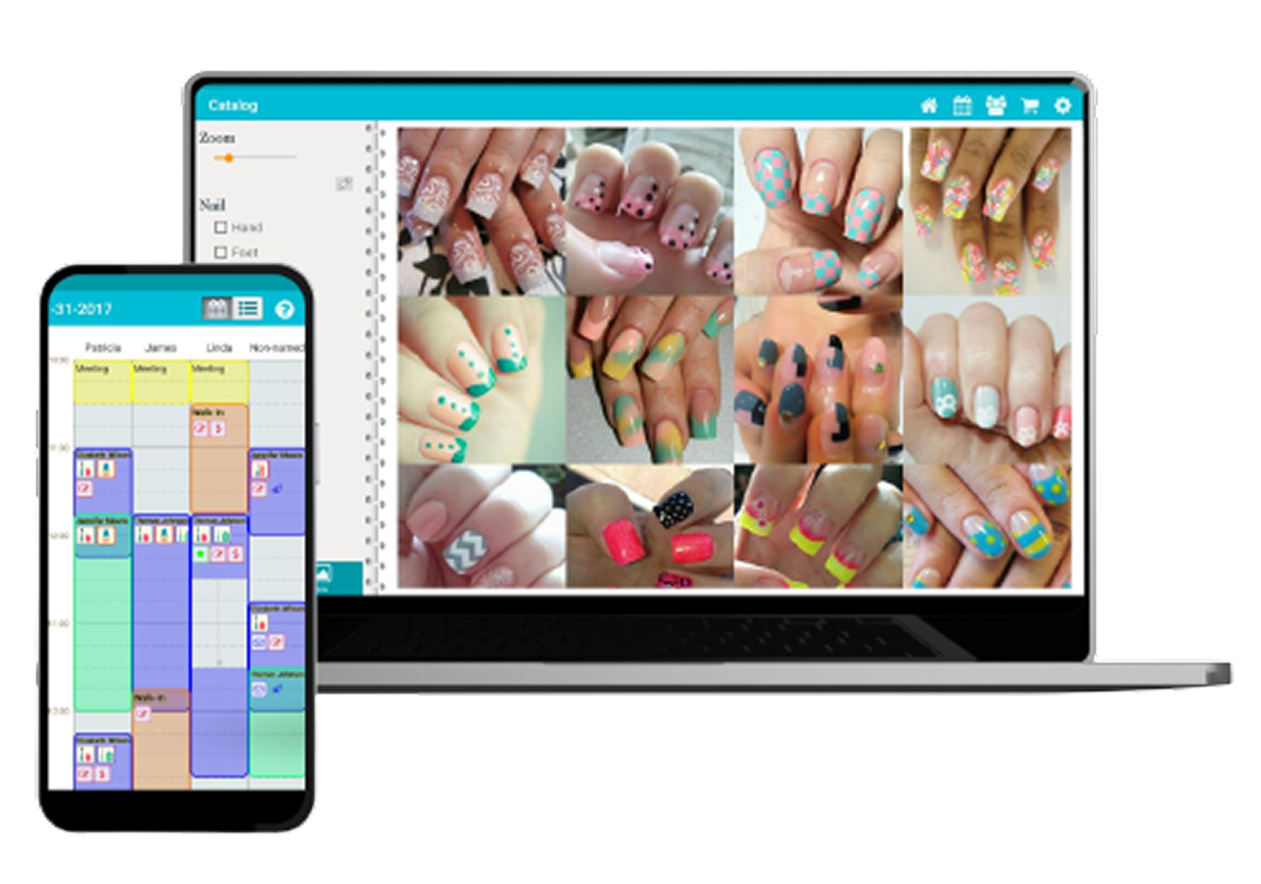Thiết kế phần mềm quản lý tiệm nail