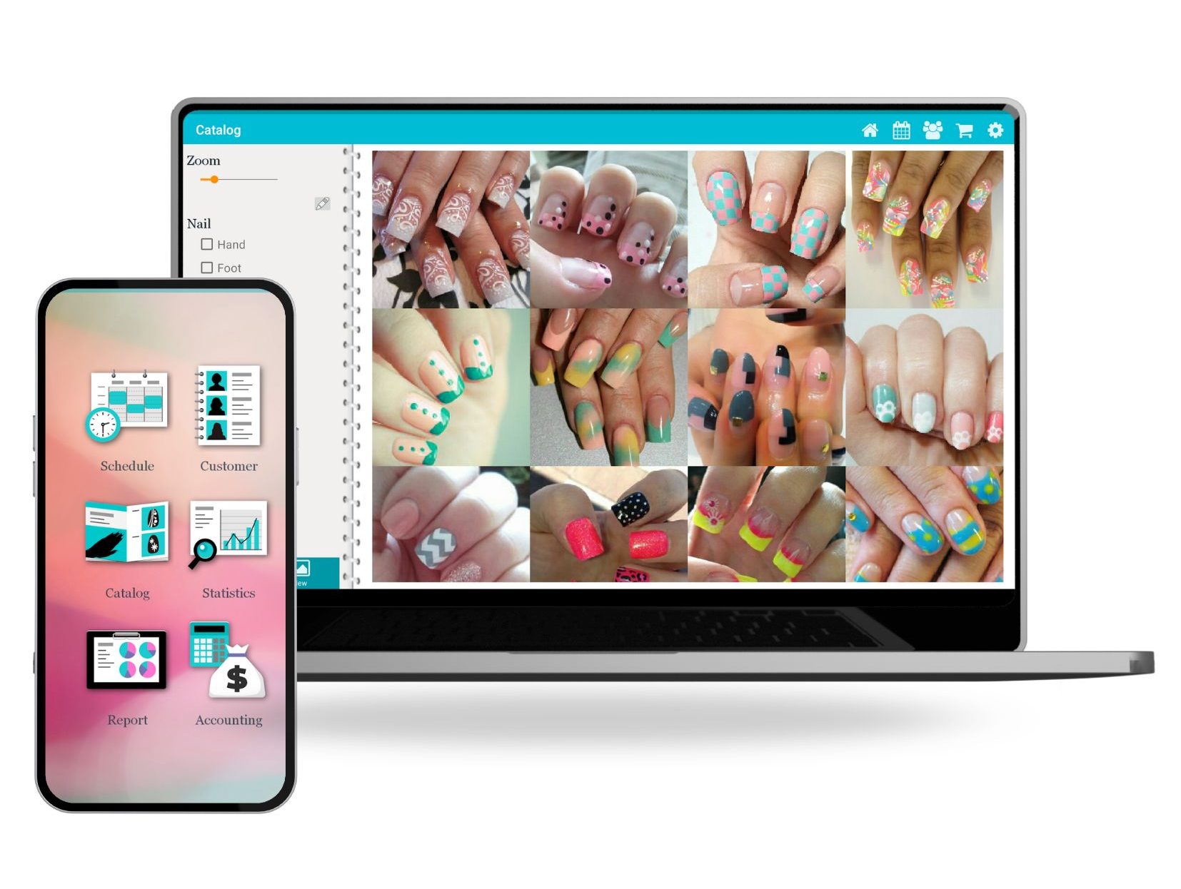 Thiết kế phần mềm quản lý tiệm nail