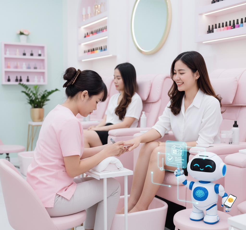 Trợ Lý AI cho Phần mềm quản lý tiệm nail