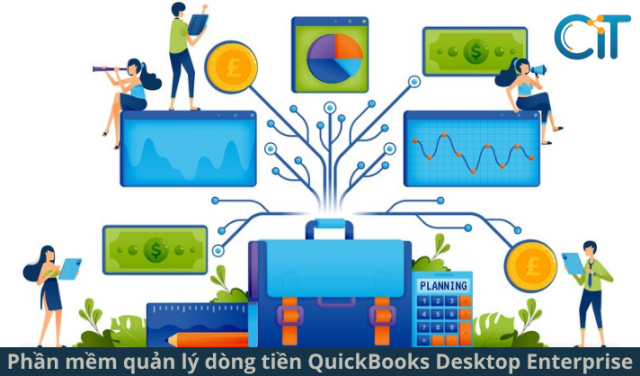 Phần mềm quản lý dòng tiền QuickBooks Desktop Enterprise