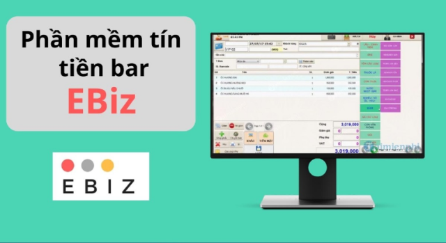 Phần mềm quản lý quán bar EBiz