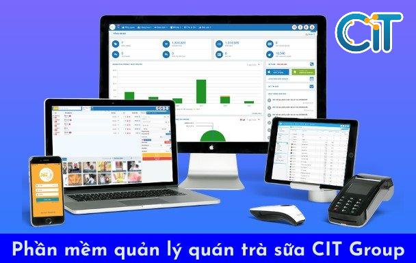 Phần mềm quản lý quán trà sữa CIT Group