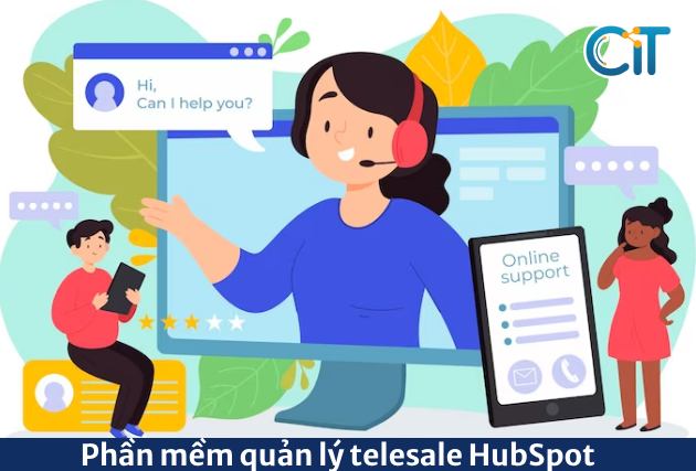 Phần mềm quản lý telesale HubSpot