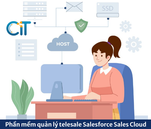 Phần mềm quản lý telesale Salesforce Sales Cloud