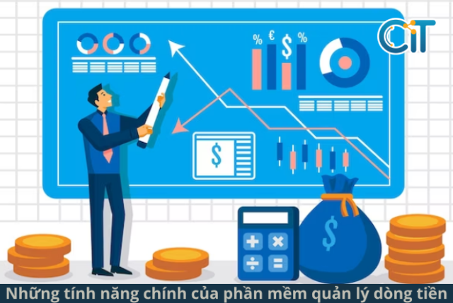 Tính năng chính của phần mềm quản lý dòng tiền 