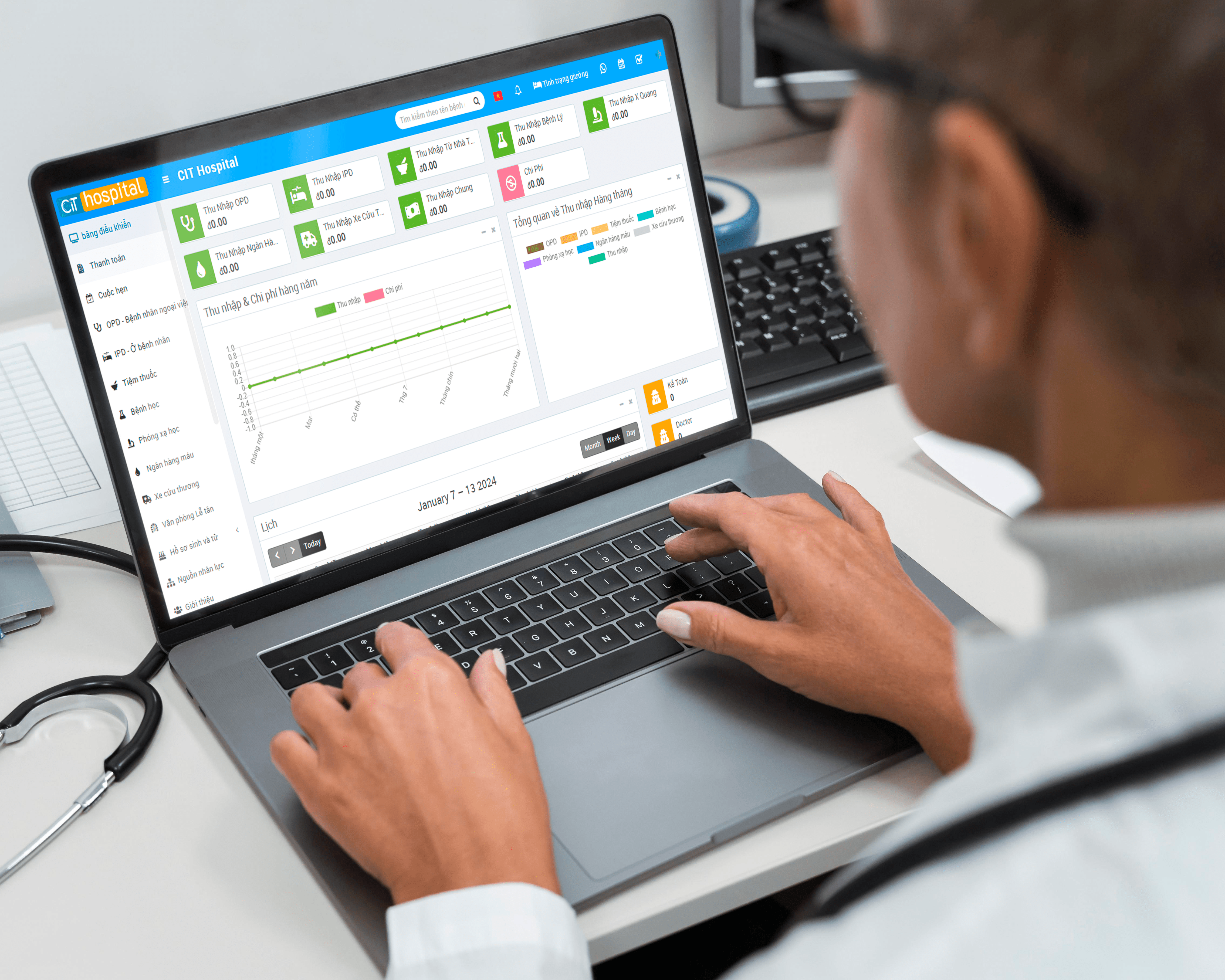 Phần mềm quản lý bệnh viện CIT Hospital
