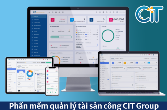Phần mềm quản lý tài sản công CIT Group