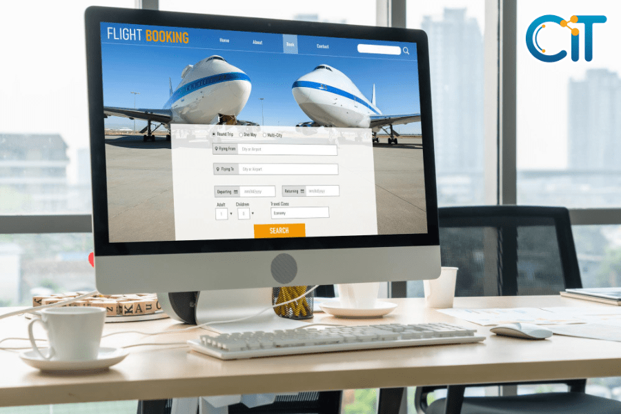 Phần mềm quản lý bán vé máy bay CIT Group