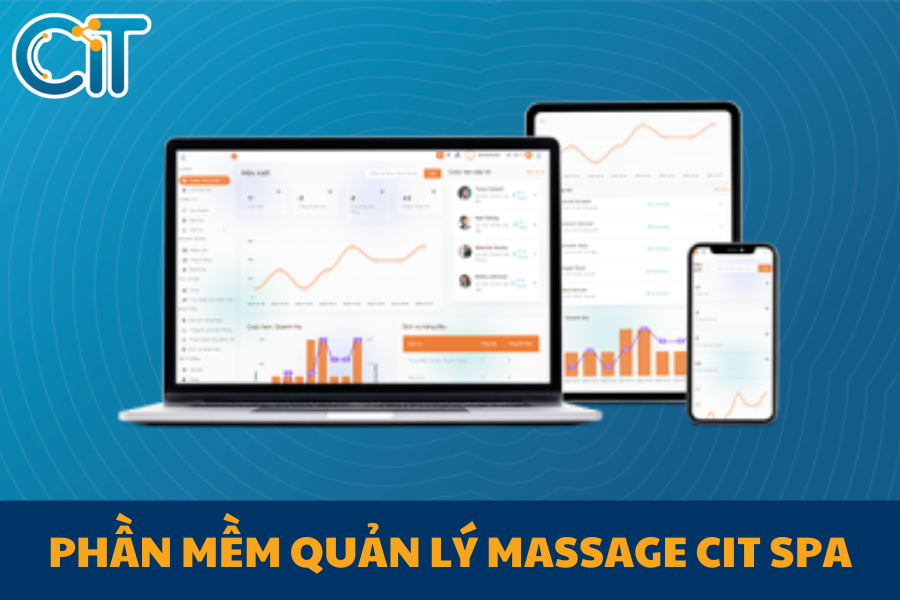 Phần mềm quản lý massage CIT Spa