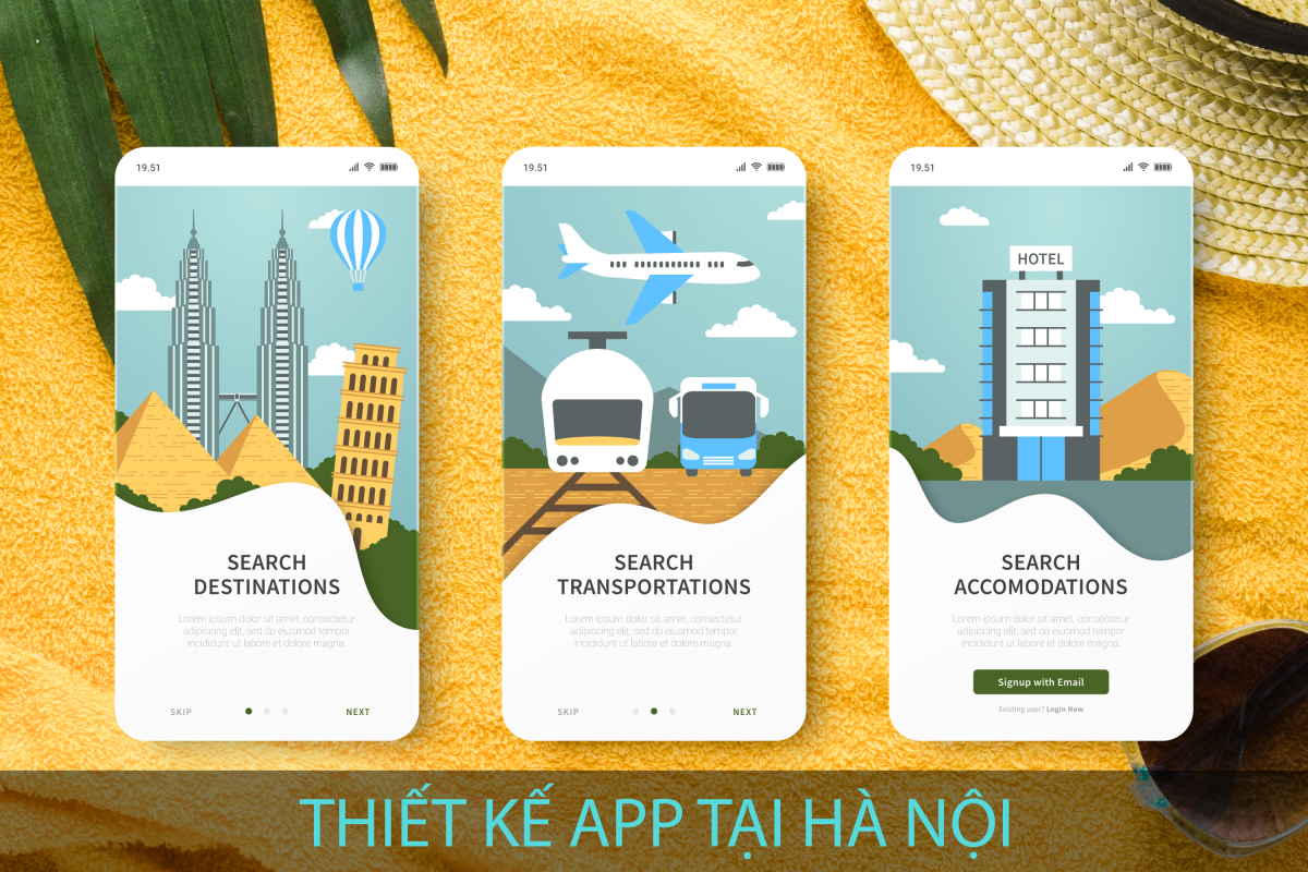 Thiết kế app tại Hà Nội