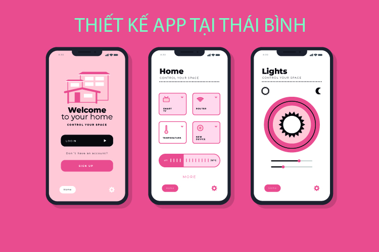 Thiết kế app tại Thái Bình