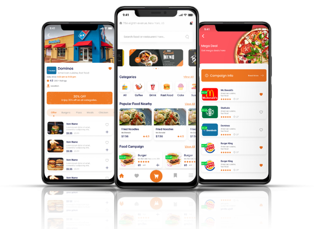 Thiết kế app giao đồ ăn