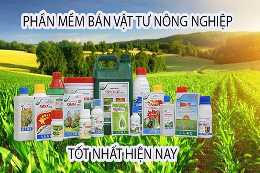 Phần mềm quản lý bán vật tư nông nghiệp