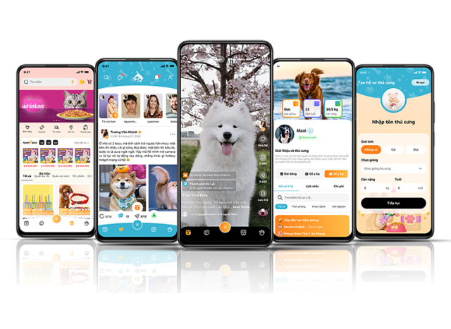 thiết kế app mang xã hội