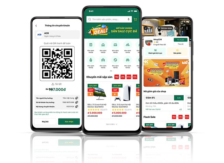 app thương mại điện tử