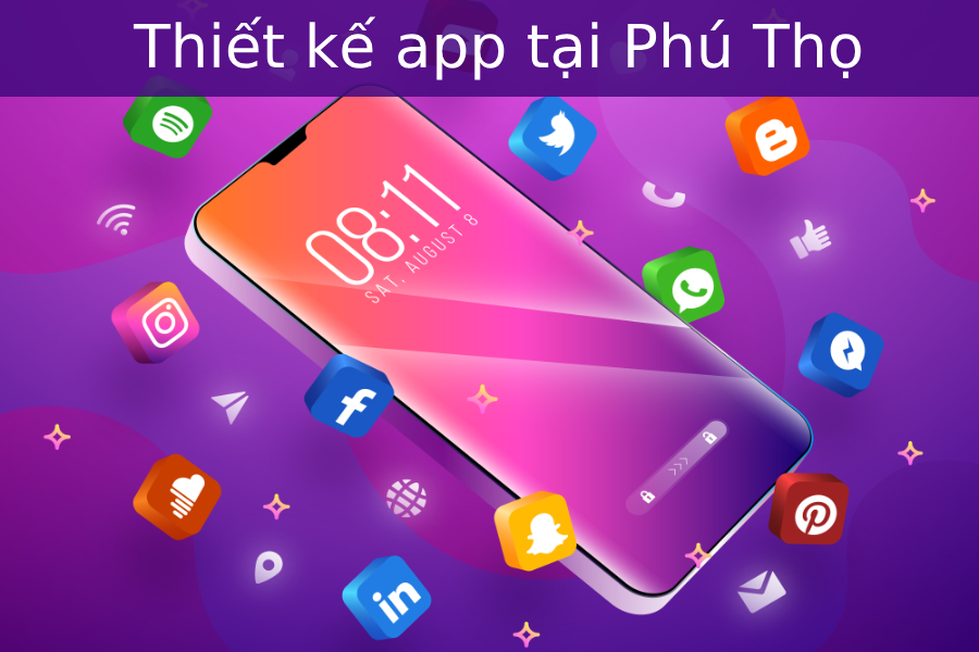 Thiết kế app tại Phú Thọ