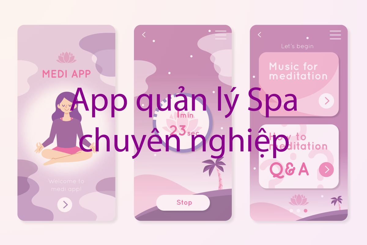 App quản lý Spa