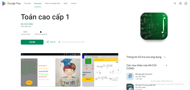 App giải toán cao cấp