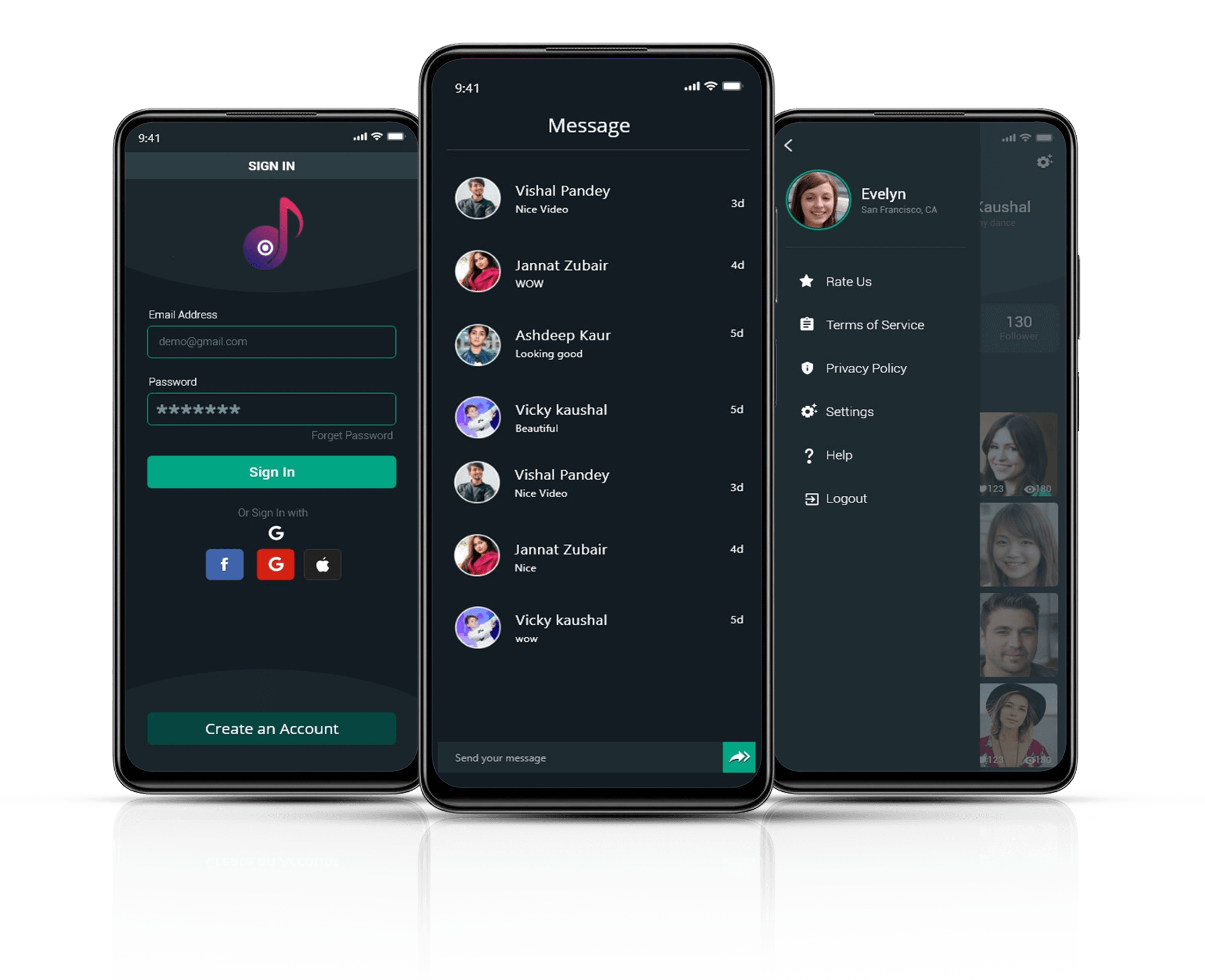 Thiết kế app chia sẻ video ngắn theo yêu cầu