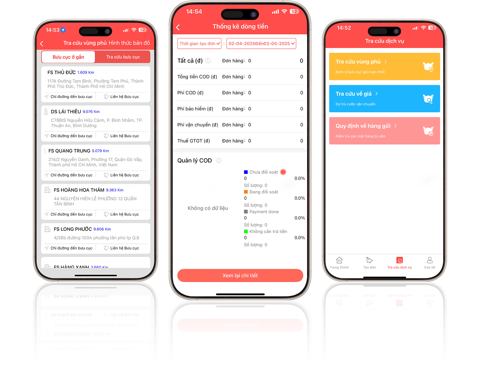 App - phần mềm chuyển phát nhanh