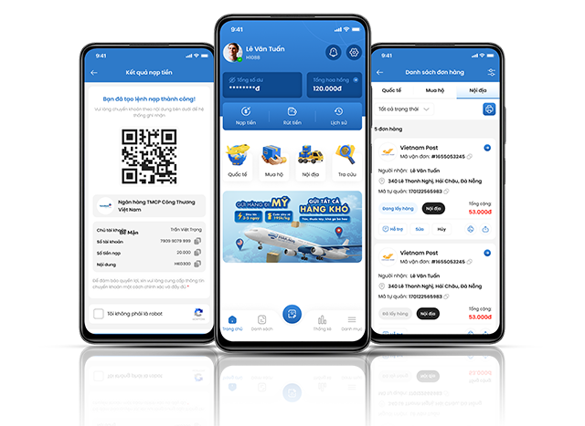 app chuyển phat nhanh