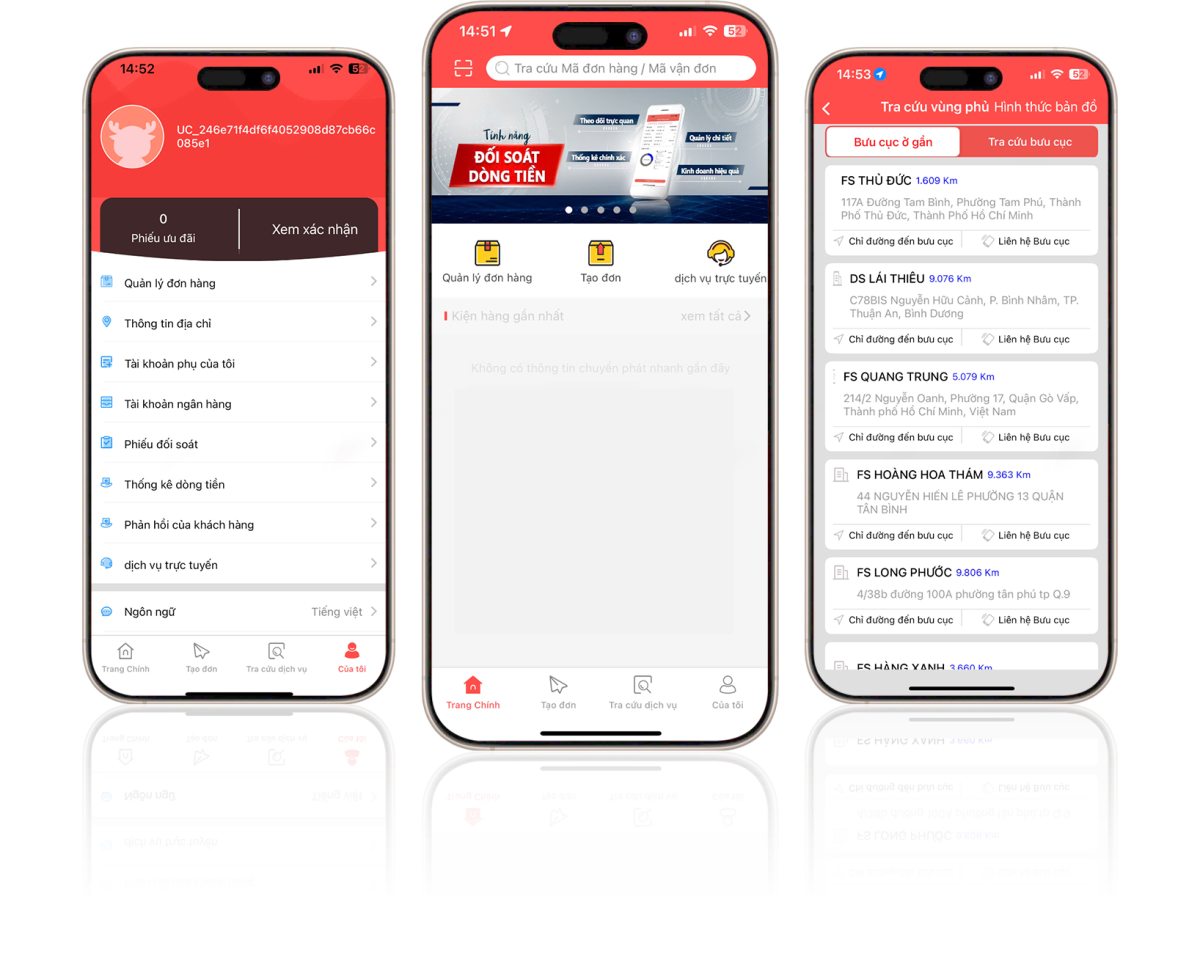 app - phần mềm chuyển phát nhanh CIT Software