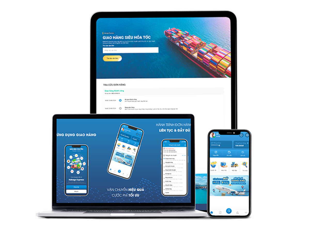 thiết kế app giao hàng
