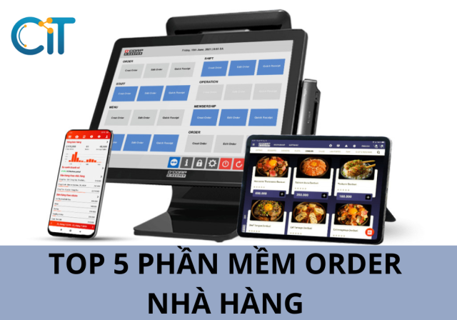 Phần mềm order nhà hàng
