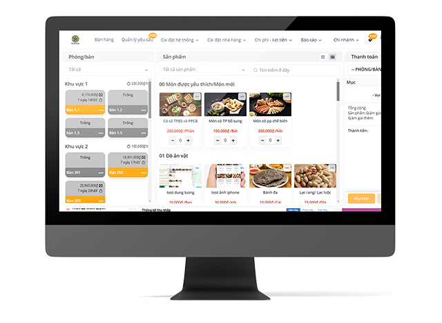 Phần mềm quản lý chuỗi nhà hàng
