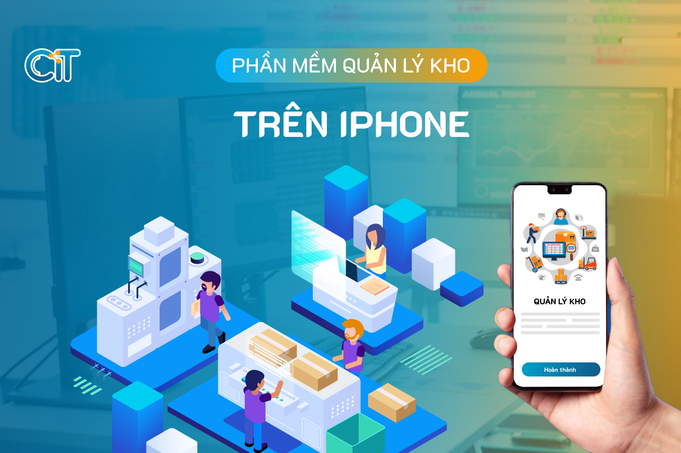 Phần mềm quản lý kho trên iphone