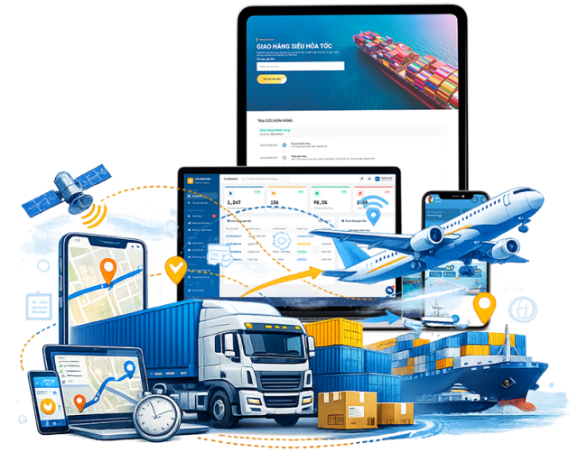 Sàn vận tải logistics trung gian