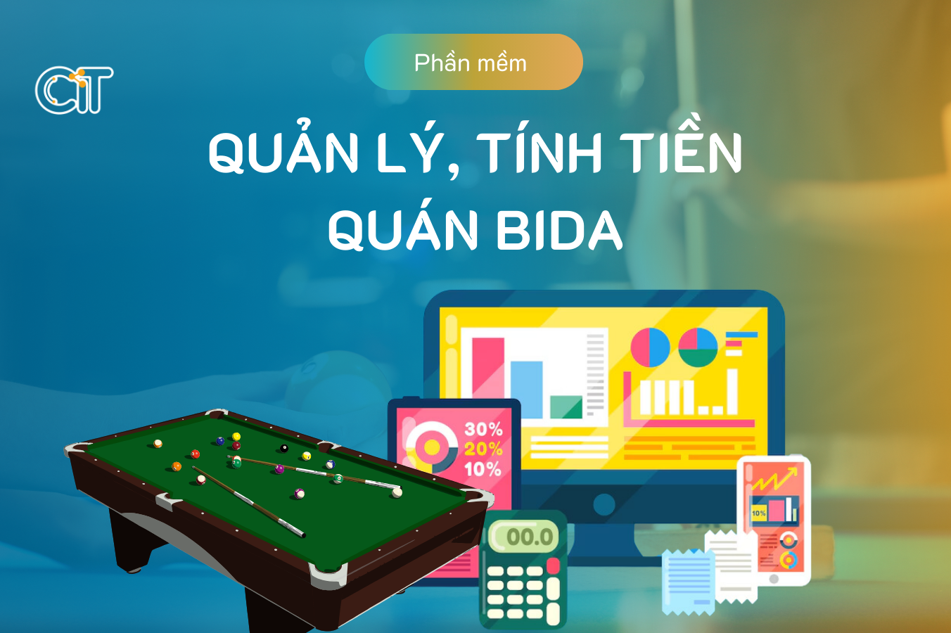 phần mềm quản lý tính tiền quán bida