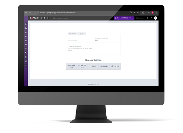 Phần mềm meeting họp trực tuyến CIT Connect