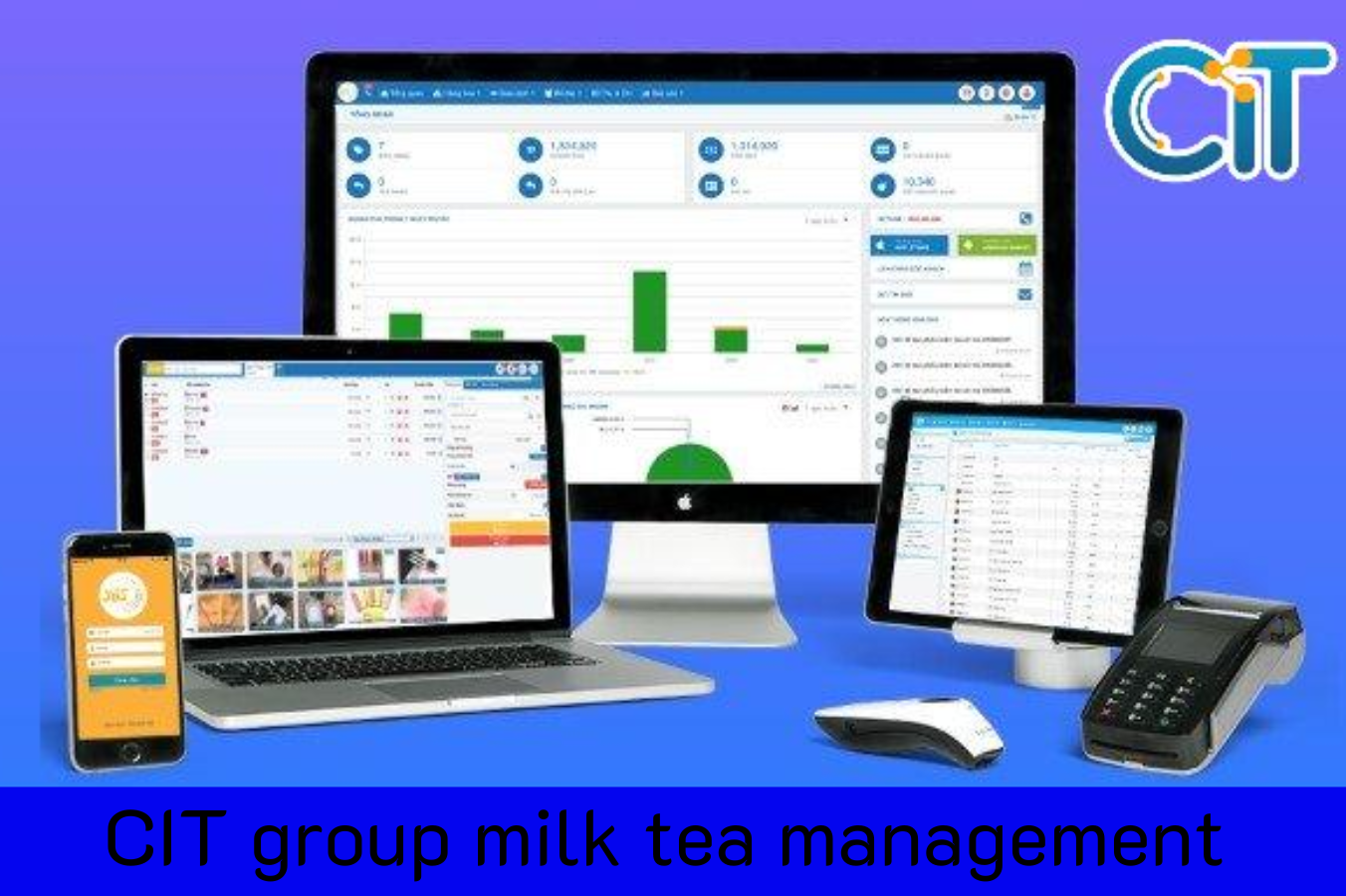 CIT Group milk tea shop management software