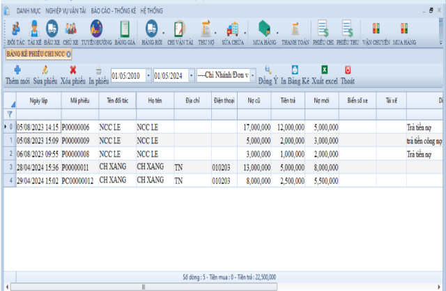 CIT logistics transport management software