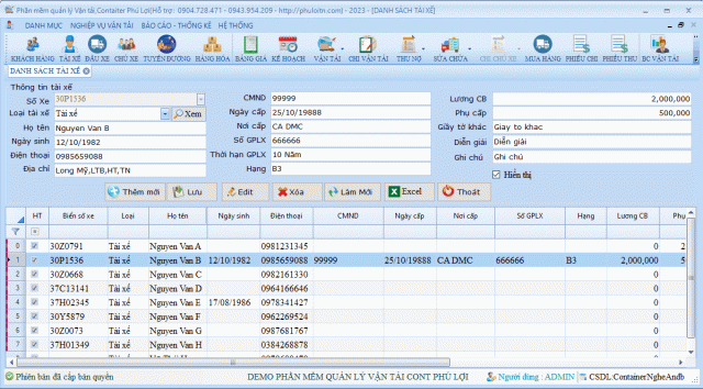 CIT logistics transport management software