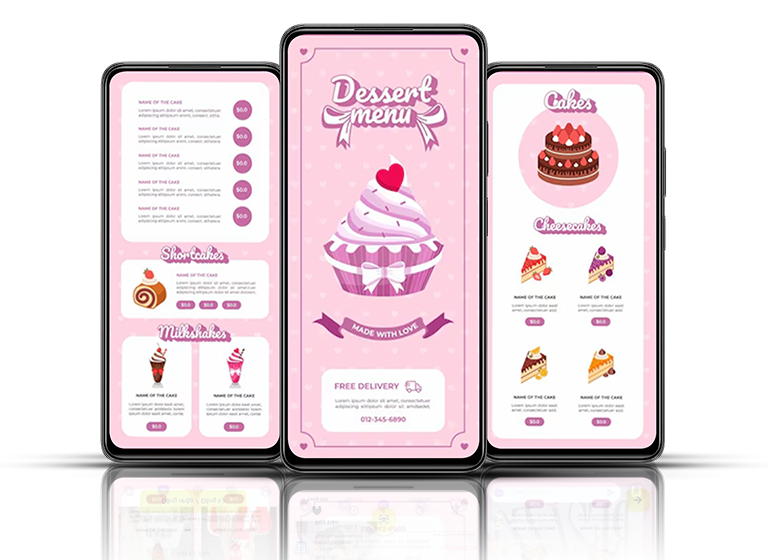 Design an application to order cakes on demand