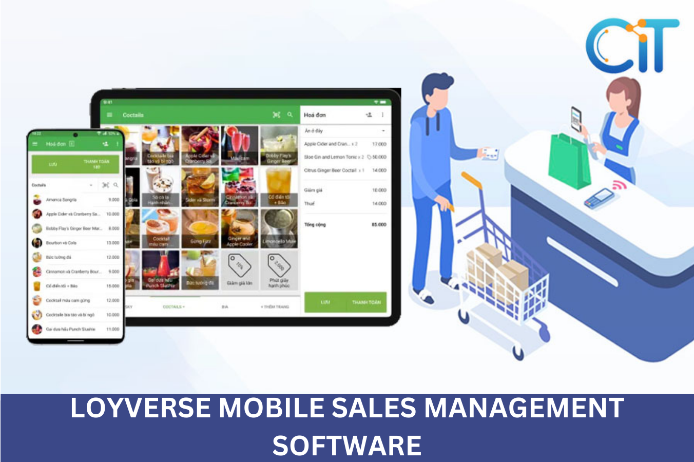 Loyverse mobile sales management software