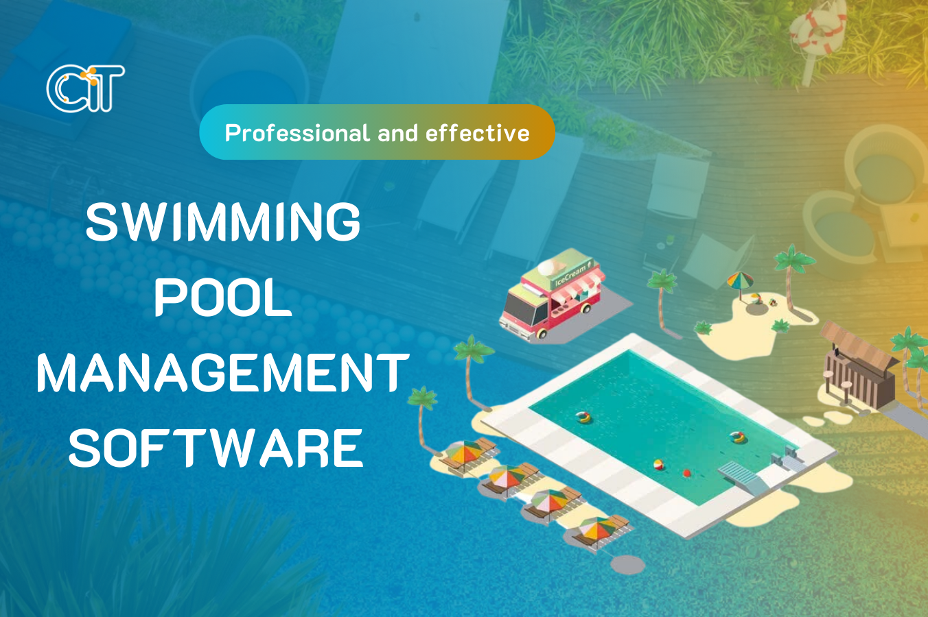 Professional and effective swimming pool management software