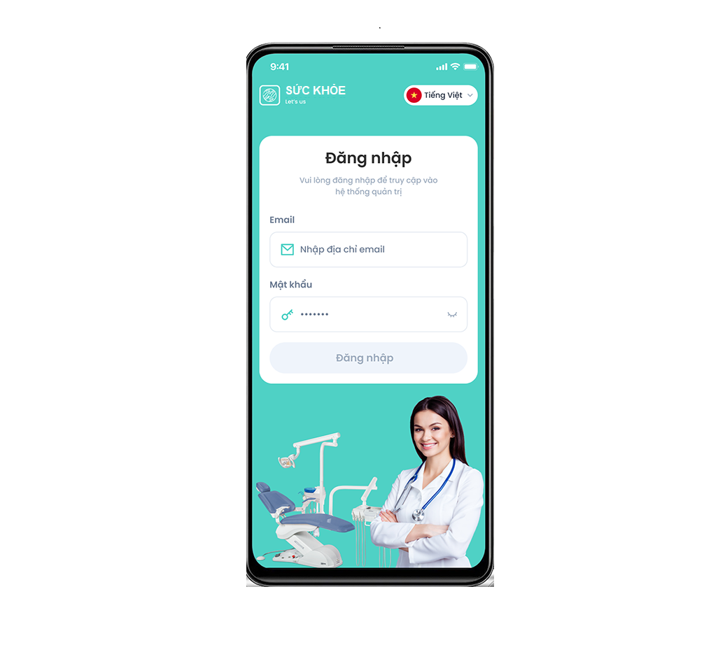 thiết kế app theo dõi sức khỏe