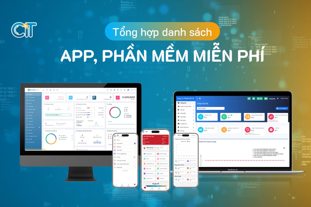 App, phần mềm miễn phí