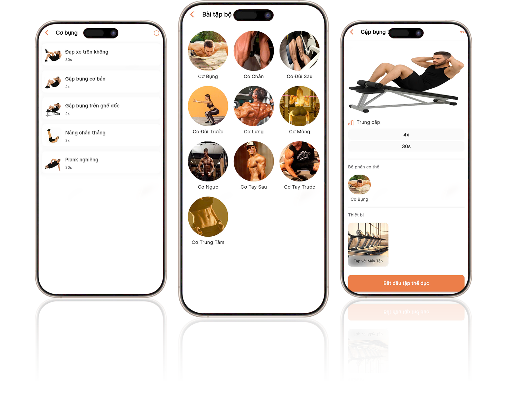 Thiết kế app fitness và tập gym chuyên nghiệp, hiệu quả thiết kế app fitness tập gym - bài tập dựa trên cơ thể
