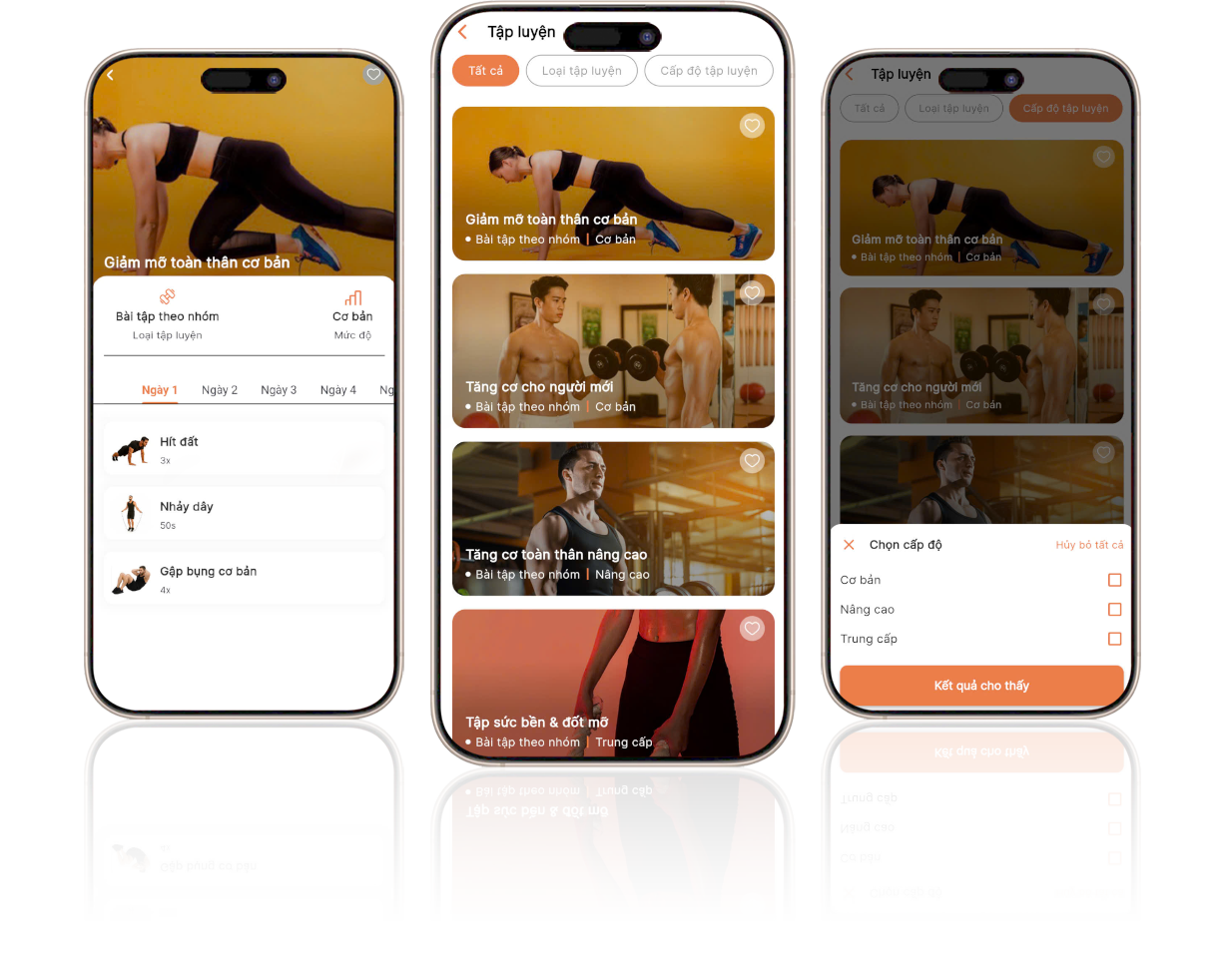 Thiết kế app fitness và tập gym chuyên nghiệp, hiệu quả thiết kế app fitness tập gym - bài tập theo nhóm