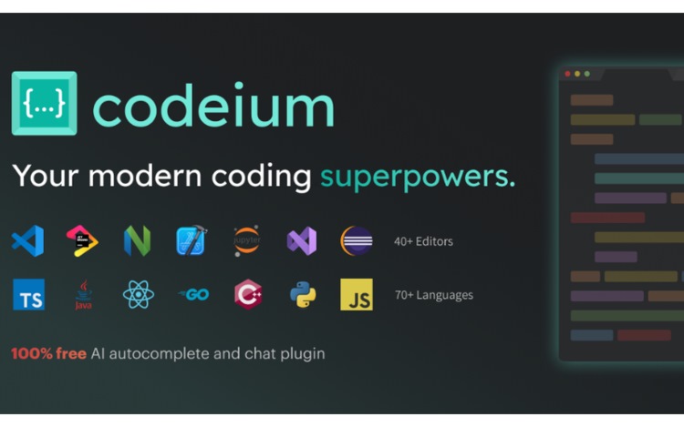 Top 10 công cụ AI viết code miễn phí, tốt nhất hiện nay AI viết code Codeium