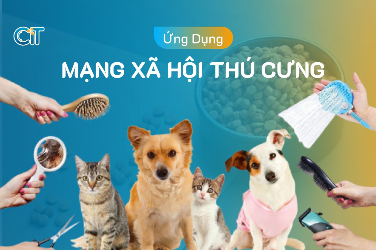 App mạng xã hội thú cưng
