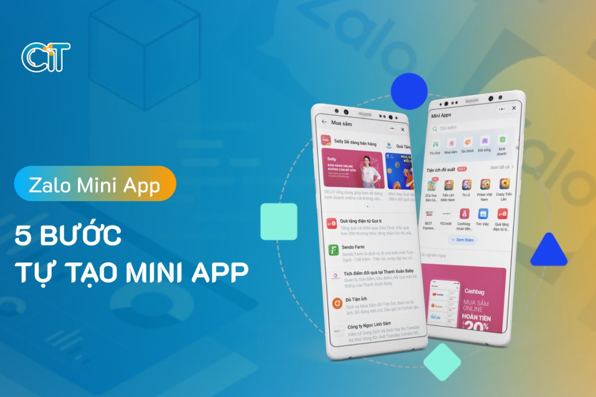 5 Bước tự tại Zalo Mini App