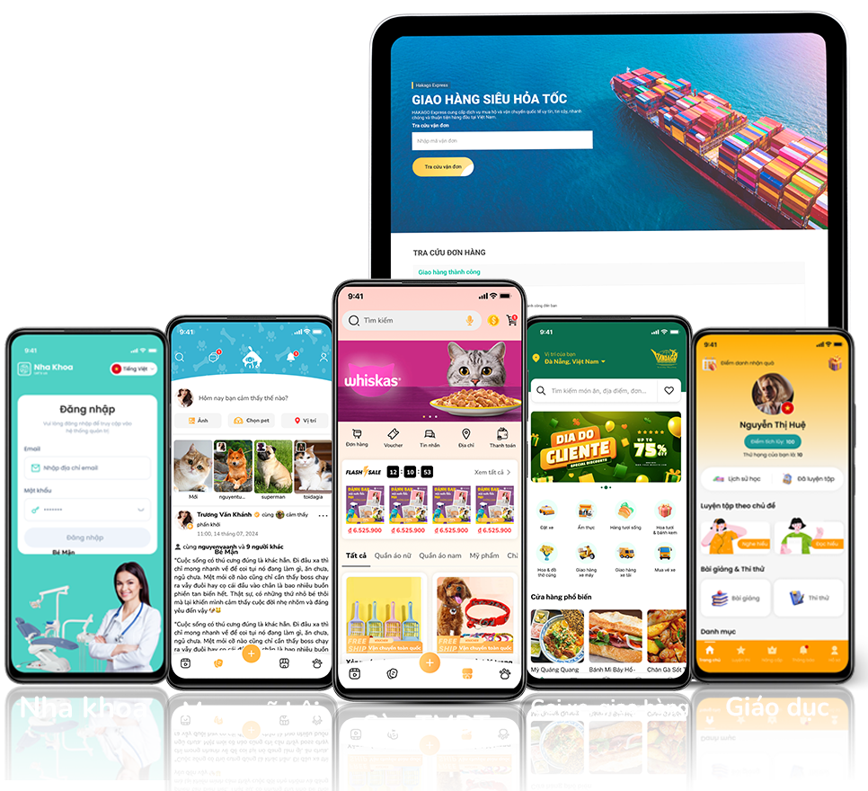 thiết kế app